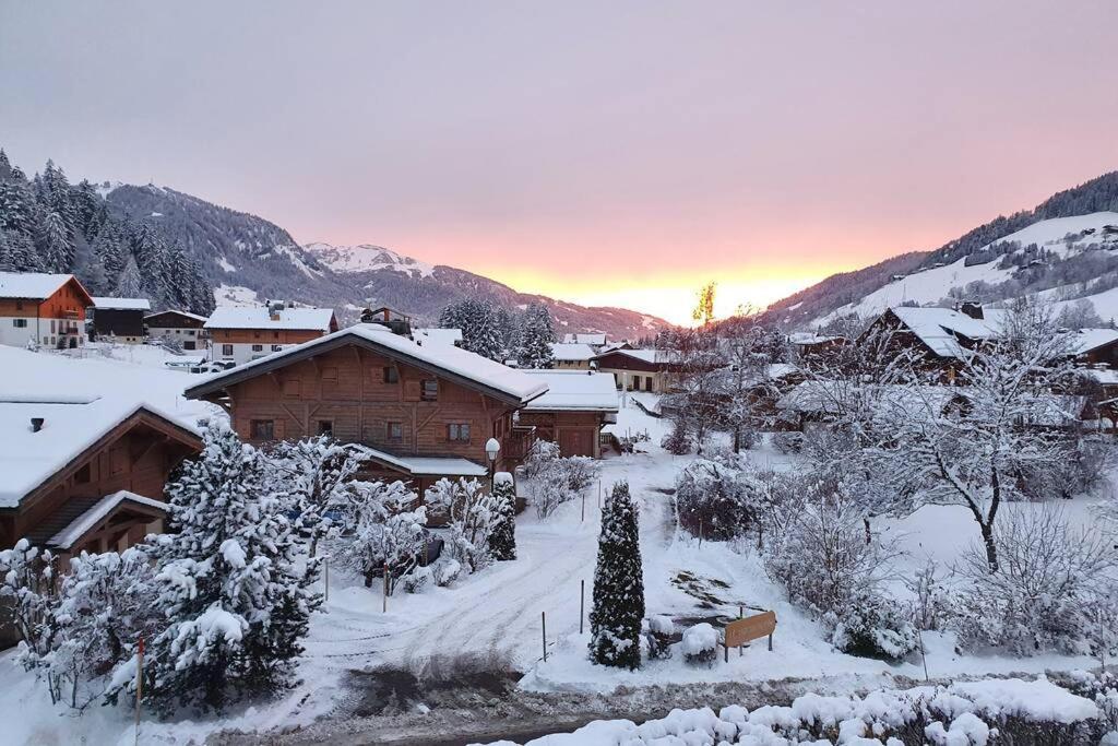 *** Le Refuge *** Logement Standing Megeve Demi-Quartier Eksteriør bilde